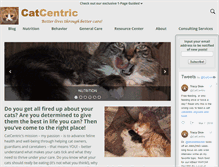 Tablet Screenshot of catcentric.org